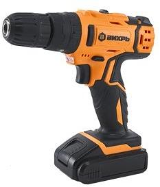 Дрель-шуруповерт Вихрь ДА-18Л-2кУ аккум. патрон:быстрозажимной (кейс в комплекте) фото 1