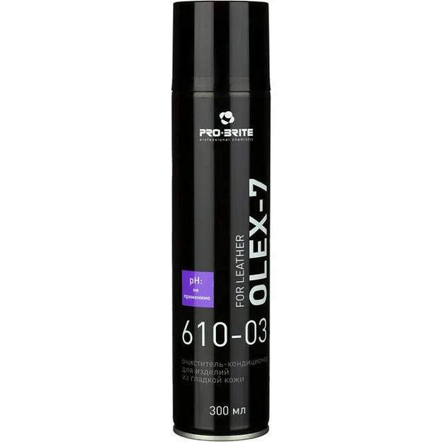 Пенный очиститель-кондиционер для изделий из гладкой кожи OLEX-7 ОПТ фото 1