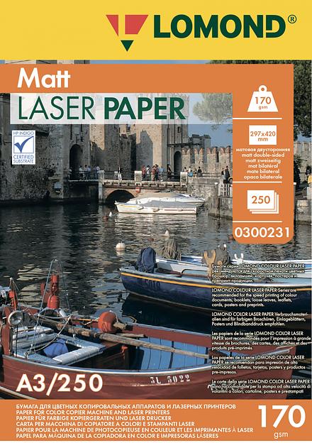 Бумага Lomond Ultra DS Matt CLC 0300231 A3/170г/м2/250л./белый матовое/матовое для лазерной печати фото 1