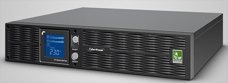 ИБП CyberPower PR1000ELCDRT2UA, Rackmount, Line-Interactive, 1000VA/900W, 8 IEC-320 С13 розеток, USB&Serial, RJ11/RJ45, SNMPslot, LCD дисплей, Black, 0.6х0.5х0.3м., 30.2кг. CyberPower PR1000ELCDRT2UA фото 3