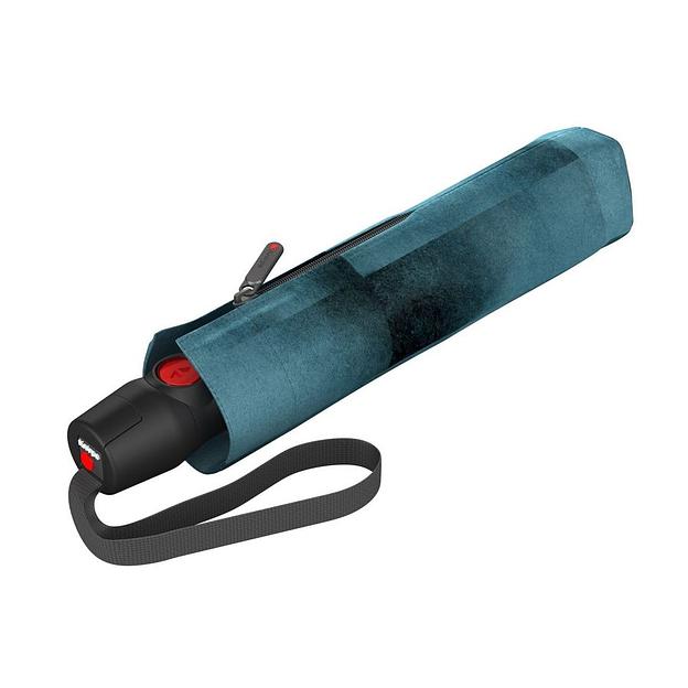 Зонт Knirps автомат T.201 Medium Duomatic CLEAR SKY ECOREPEL 95 3201 8549 фото 2