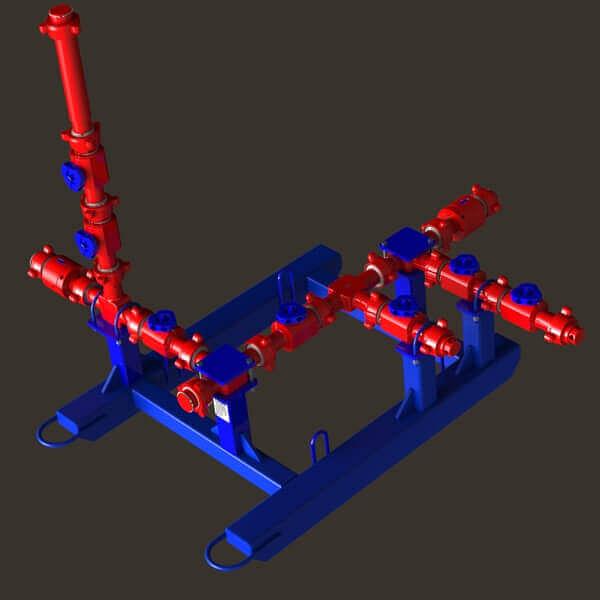 Блок манифольда АСК БМ-70.00.000-02 фото 1