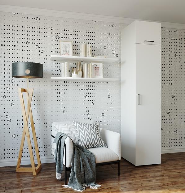 Шкаф распашной Sanvut 450х500х2325 мм ОПТ фото 1