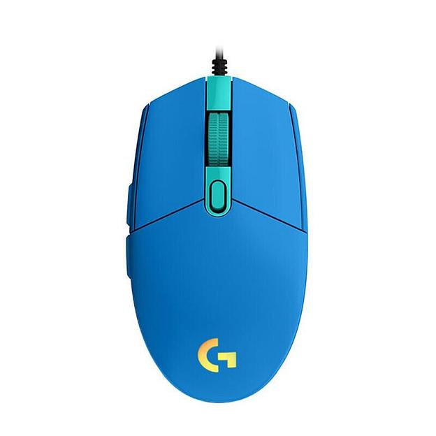 Мышь игровая Logitech G102 BLUE - EER - Lightsync (арт. 910-005810, M/N: MU0054) фото 1