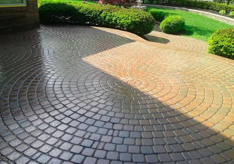 Мощение дорожек Ленинградская область фото 3