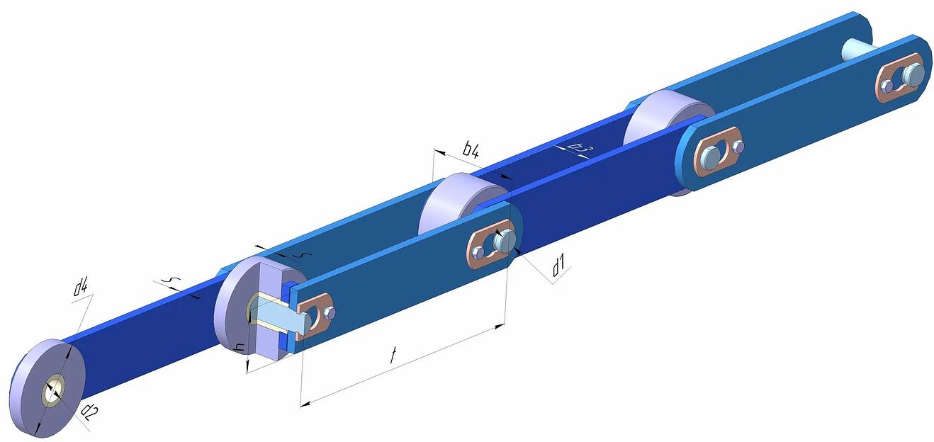 Цепь М1250 по ГОСТ 588-81 фото 3
