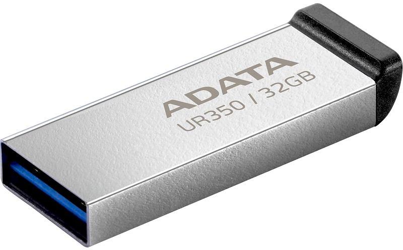 Флеш Диск A-Data 32GB UR350 UR350-32G-RSR/BK USB3.2 серебристый фото 2