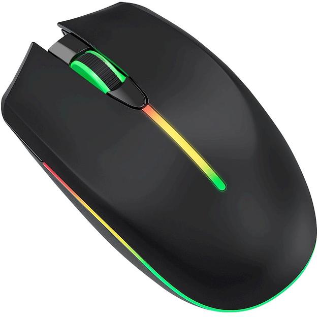 Мышь Defender Fusion MM-283 черный оптическая 3200dpi беспров. BT/Radio USB 3but (52283) фото 2