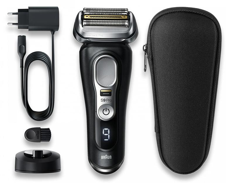 Бритва сетчатая Braun Series 9 pro 9410s реж.эл.:5 питан.:аккум. черный фото 3