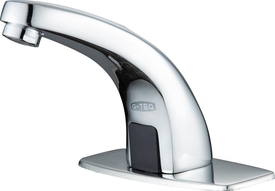 Сенсорный смеситель для умывальника инфракрасный G-teq 8503 хром фото 1