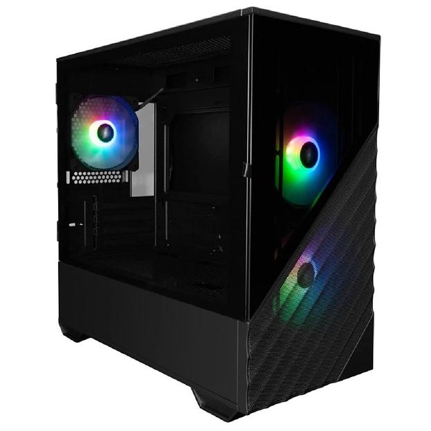 1STPLAYER DK D7 ARGB Black / mATX / 3x120mm ARGB fans / D7-BK-3F7 фото 1