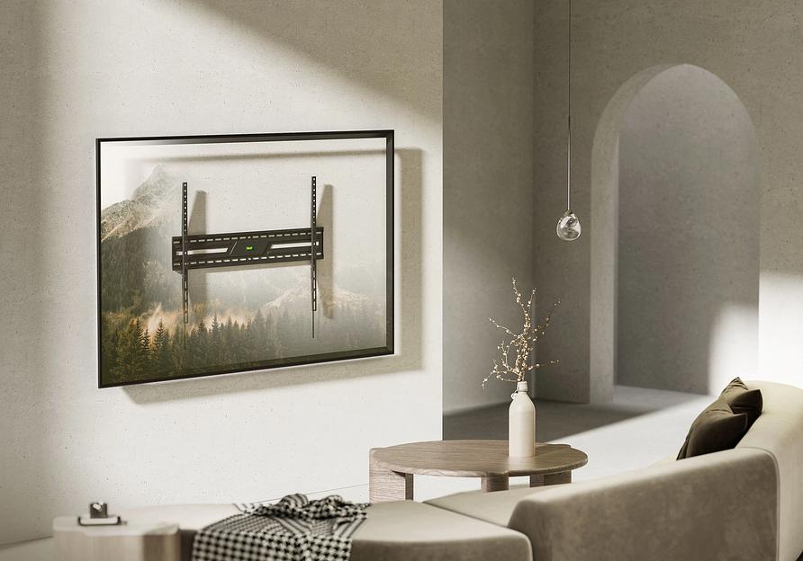 Кронштейн для телевизора Ultramounts UM824F черный 43"-100" макс.75кг настенный фиксированный фото 8