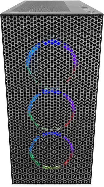 ПК IRU Game 710Z7GP TWR i7 12700F (2.1) 64Gb SSD1Tb RTX4080 Super 16Gb Free DOS GbitEth 850W черный (2075026) фото 3