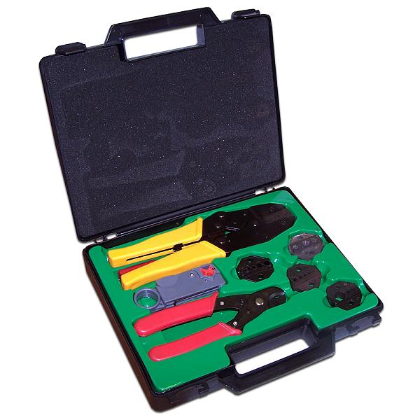 Набор инструментов для работы с коаксиальным кабелем (LAN-NT-TK/COAX) фото 1