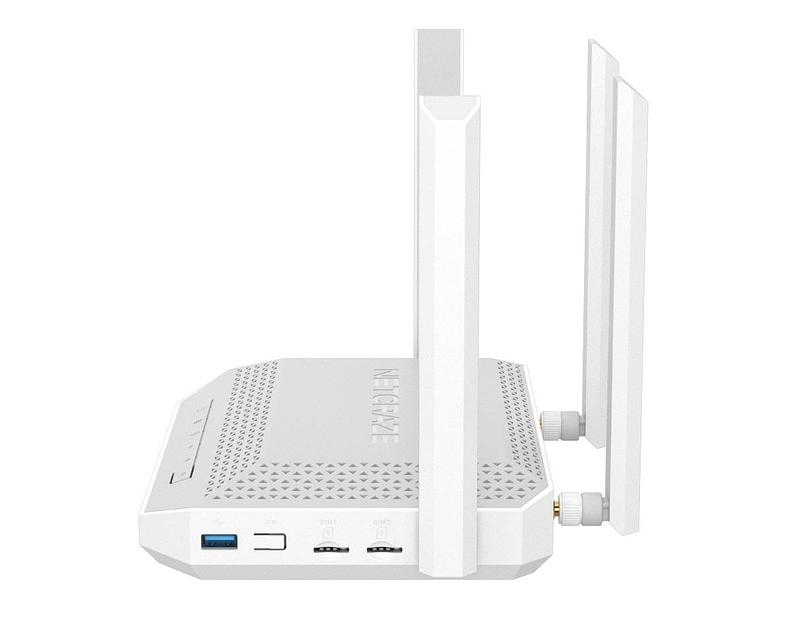 Netcraze Hopper 4G+ (NC-2312) Гигабитный интернет-центр с модемом 4G+, двумя слотами для SIM-карт, Mesh Wi-Fi 6 AX3000 фото 3