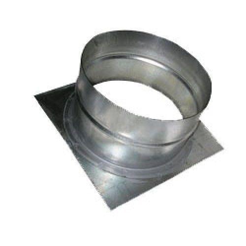 Врезка прямая оцинкованная круглая D 200 фото 1