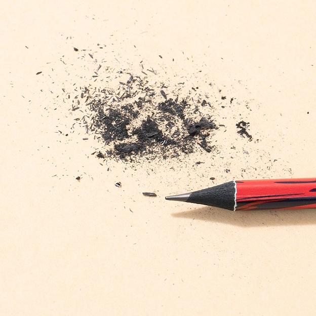 Карандаш ч/г Deli EC044-HB 2.2мм HB кругл. липа ассорти Graffiti texture ластик фото 2