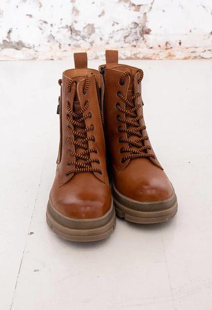 Ботинки зимние женские Onkei коричневая кожа, арт.M956-1R ОПТ фото 4