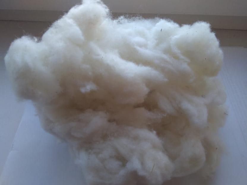 Очес шерстяной тонкий мериносовый 2 прочесный, опт фото 1