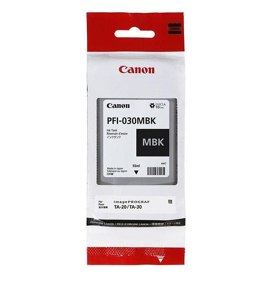 Расходные материалы Картридж CANON Pigment Ink PFI-030 Matte Black (TM240/TM340) 55ml (3488C001AA) фото 1