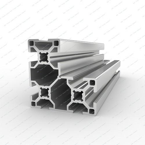 Алюминиевый конструкционный профиль 30х60х60 анодированный фото 1