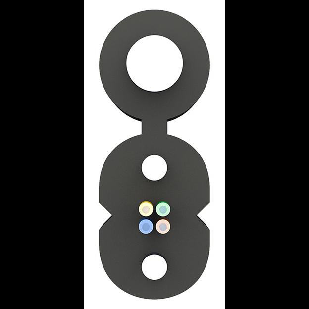 Кабель оптический Alpha Mile FTTx, с дополнительным несущим элементом (проволока 1.0 мм), 4 волокна фото 2