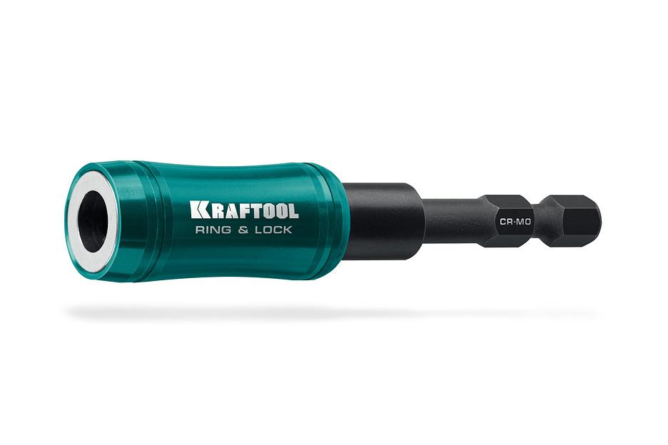 KRAFTOOL RING & LOCK, 75 мм, адаптер с автоматическим кольцевым магнитным захватом для крепежа (26787) фото 1