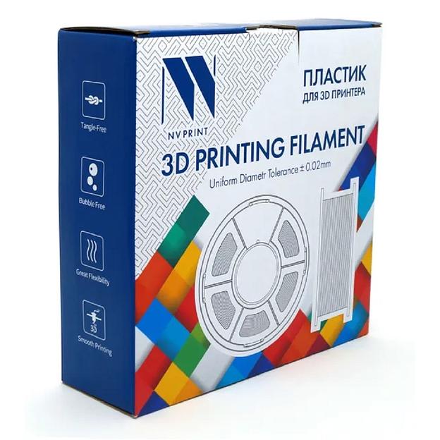 Филамент NVPRINT Silk PLA+ Rainbow 04 для 3D печати диаметр 1.75мм длина 330 метров масса 1 кг фото 1