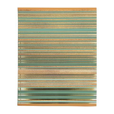 Тетрадь общая на скобе А5, 96 л., клетка, Линии, бирюзовый, SVT_960821_04, SVETOCH фото 1