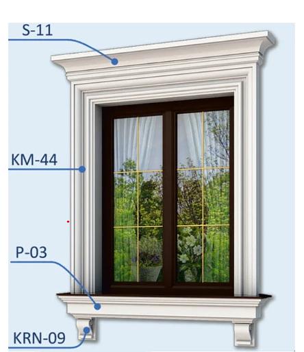 Фасадный декор из пенопласта ПСБ 25 фото 7