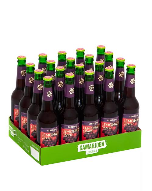 Лимонад «Gamarjoba» виноград 0.45 л ст/б, опт фото 2