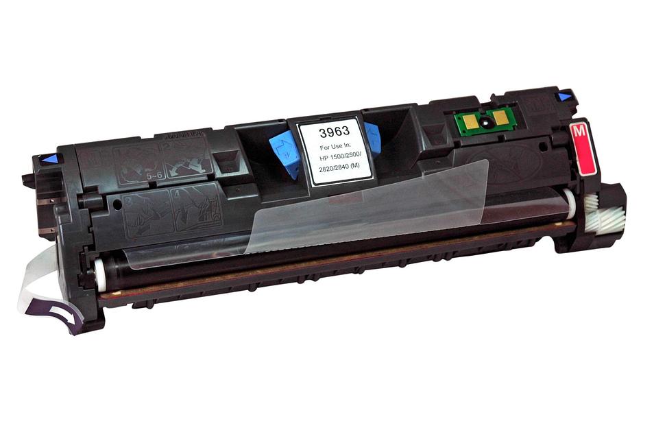 Картридж лазерный HP Q3963A пурпурный (4000стр.) для HP 2820/2840/2550L/2550Ln/2550n фото 2