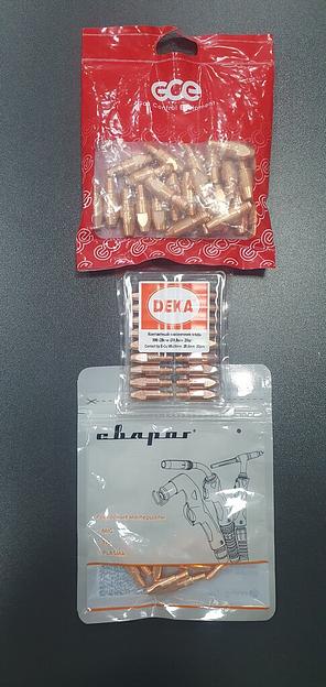 Сварочные наконечники GCE, DEKA, Сварог. фото 1