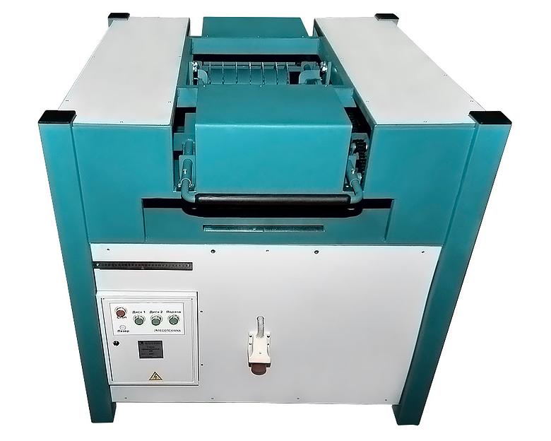 Станок двухпильный кромкообрезной КМ-400 фото 1