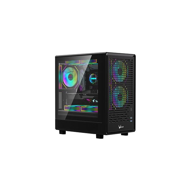 Корпус mATX Formula Air Mesh G2, Mini-Tower, без БП, черный фото 1