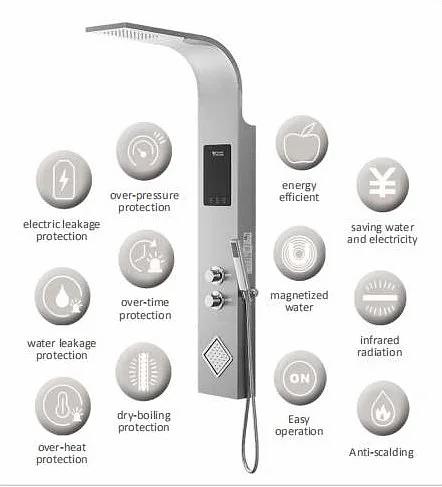 Душ с подогревом модель Luxury SP5 фото 3