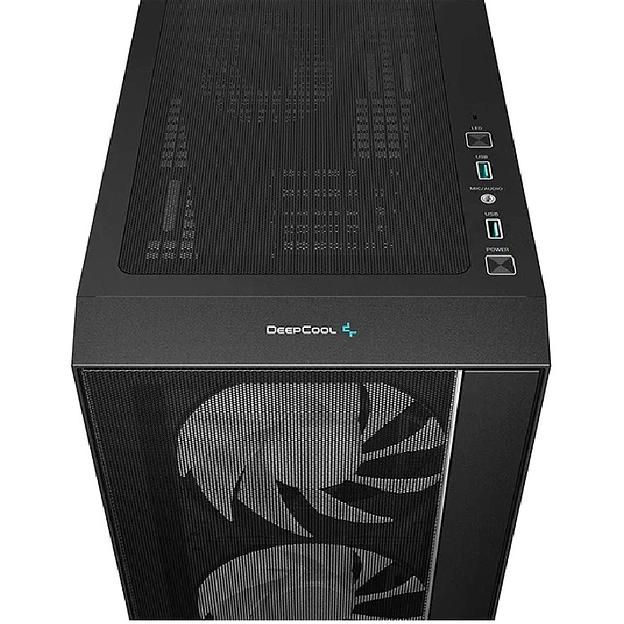 Корпус Deepcool MATREXX 55 V4 MESH черный без БП E-ATX 2xUSB2.0 1xUSB3.0 audio bott PSU фото 3