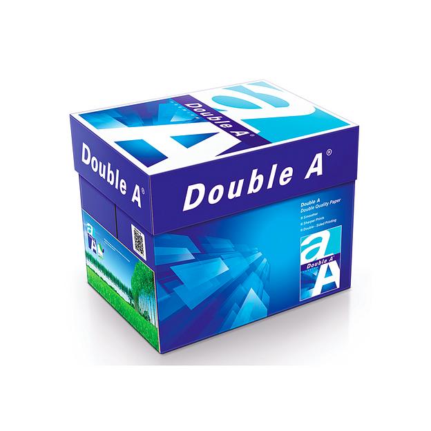 Бумага офисная А4, 80 г/м², 500 л, марка А+, Double A, Эвкалипт, 172 % (CIE), опт фото 3