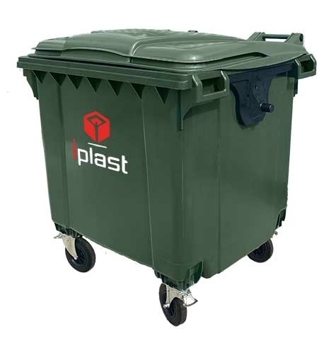 Евроконтейнер Iplast 1100 л купить по выгодной цене на BB Market