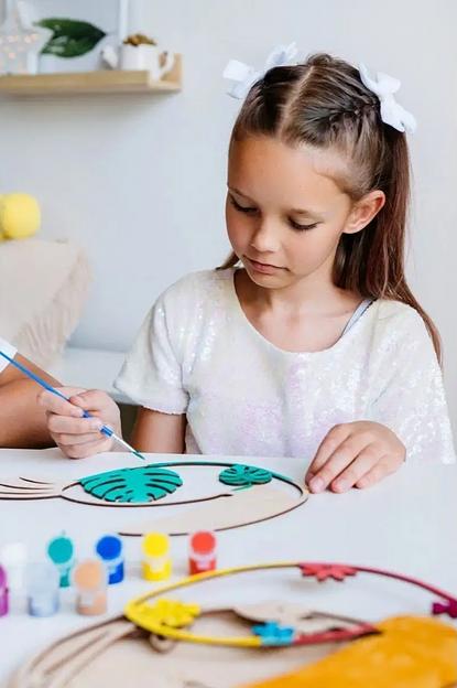 Раскраска антистресс набор для творчества Тукан Art Plywood опт фото 5