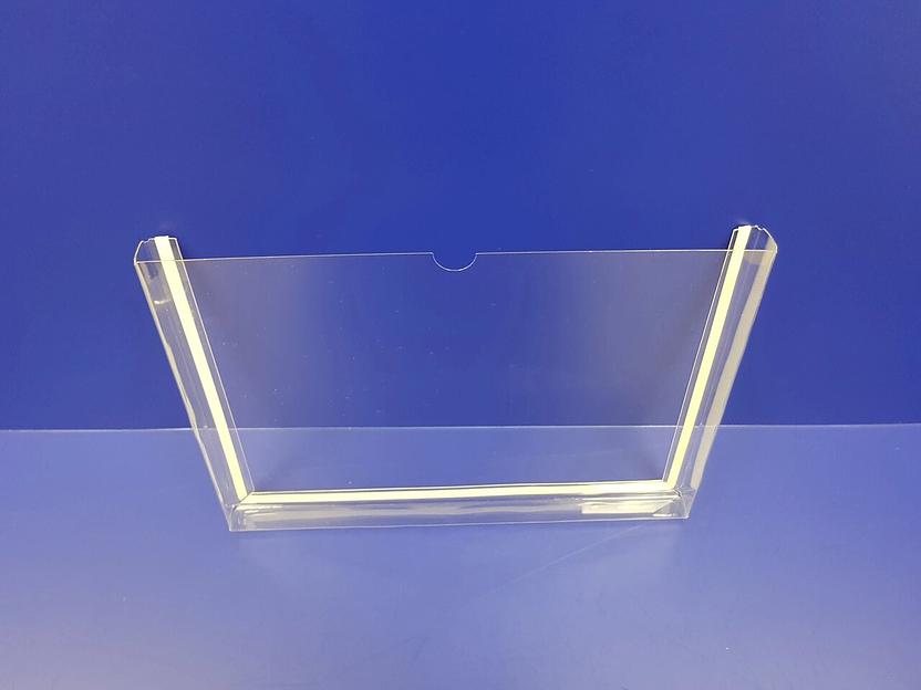 Карман пластиковый информационный самоклеящийся ф-а4 объемный (горизонтальный) фото 2