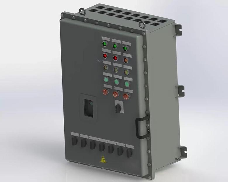 Взрывозащищённый шкаф управления с повышенной теплоотдачей ОПТ фото 1