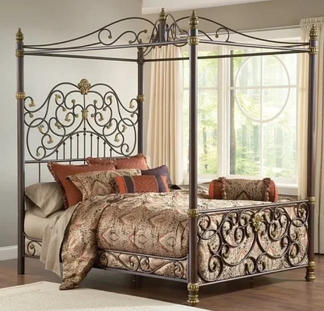 Кровать кованая под заказ фото 1