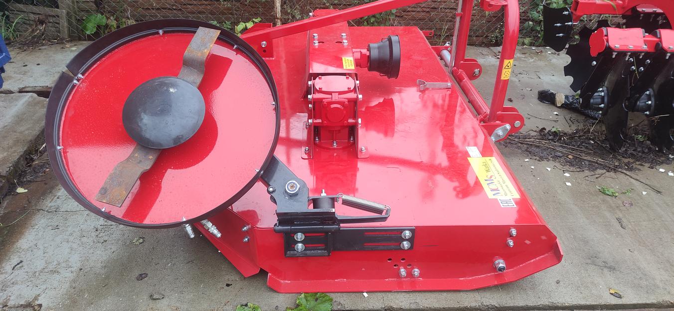 Косилка-измельчитель садовая WARKA RG-220 + боковая косилка фото 1