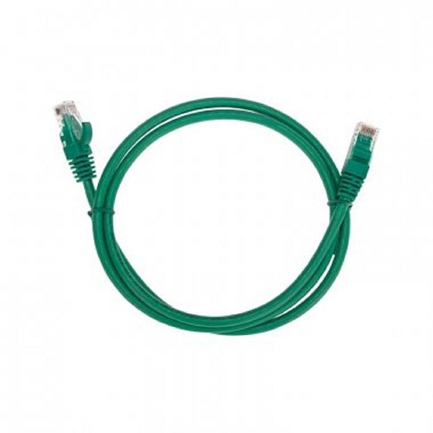 Rexant (02-0296-1) Патч-корд U/UTP, CAT 6, RJ45-RJ45, 26AWG, LSZH, зеленый, 1м фото 1