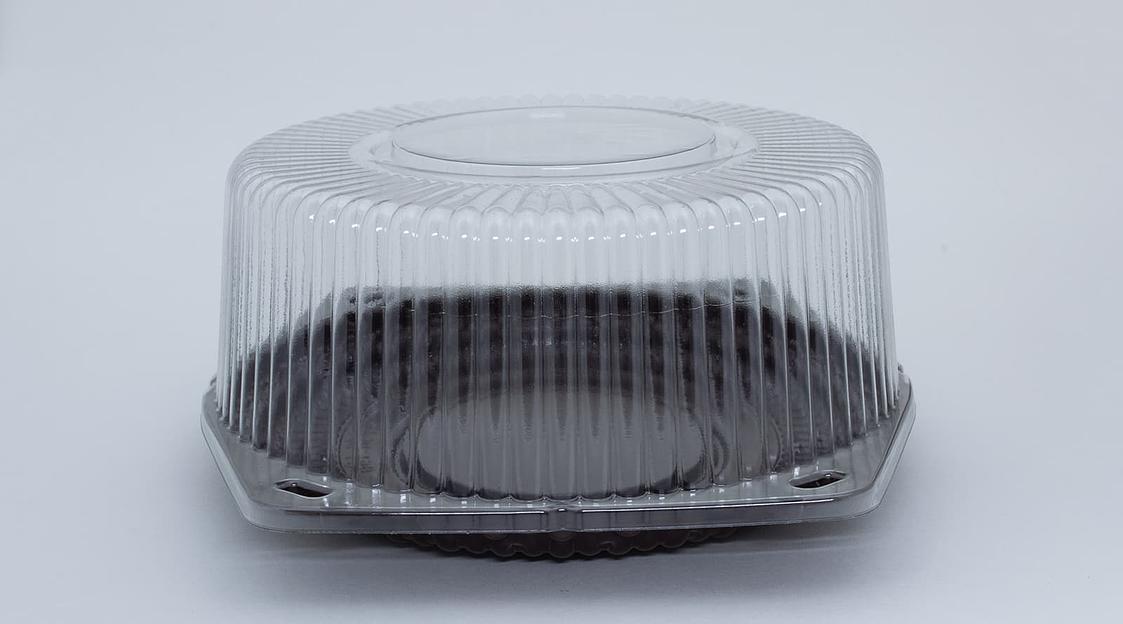 Упаковка для торта УТ-30 круглая ОПТ фото 1