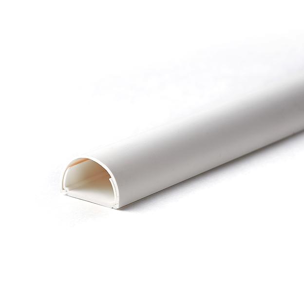 Кабель-каналы Уфакор «Арка» 20х12 мм, белый цвет, длина 1 м фото 3