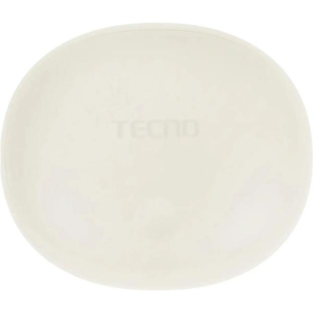 Наушники Tecno True 1 Air TU01 кремовый беспроводные bluetooth TU01 AIR CREAMY WHITE фото 3