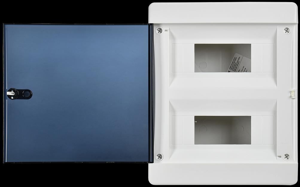 Корпус пластиковый ЩРН-П-18 IP41 черн. прозр. дверь UNION Compact IEK UIC-KP12-N-18-41-K01 фото 4