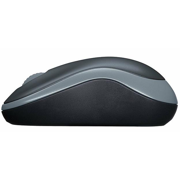 Мышь Logitech M185 серый оптическая (1000dpi) беспроводная USB1.1 для ноутбука (2but) фото 3